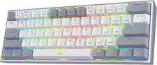 K617 Fizz 60% RGB Mechanical Keyboard, Hot-Swap, Linear Red Switches picture
