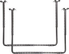 80844-10 34 in. x 26 in. Adjustable Garage Ceiling Mount Storage Rack Kit - H picture