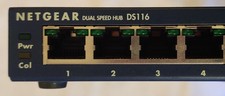 NETGEAR 16-Port 10/100Mbps Dual-Speed Hub w/ Cables [Bay Networks, DS116] picture