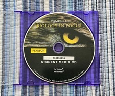 Campbell Biology in Focus Student Media CD 2014 Pearson PC Windows & Macintosh picture
