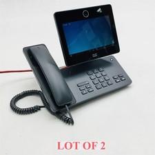 Cisco DX650 UC Desktop Collaboration Experience VoIP Phone CP-DX650 Lot of 2 picture