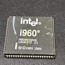 Intel  NMOS Ram 32-bit Microprocessor i960 PLCC84 IC Chip @IC2 picture