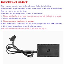 Corsair Commander CORE RGB PWM Fan Controller ONLY iCUE H100i/H150i/Capellix/XT picture