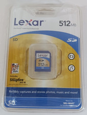 LEXAR SD 512-689 512MB Memory Card For Older Camera PDA GPS Computer Or Machine picture