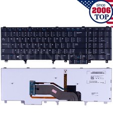 Original US Keyboard Backlit for Dell Latitude E5520 E5530 E6520 E6530 E6540 056 picture