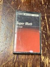 Timex Sinclair 1000 Super Math Computer Cassette Tape (16 RAM) picture