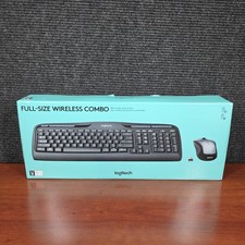 Logitech Wireless Keyboard & Mouse Combo 920-010322, Full-Size, Black, USB picture