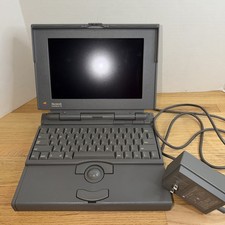 VTG 1991 Apple Macintosh PowerBook 140 Laptop AC Adapter Parts Repair READ picture