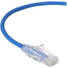 Black Box - C6PC28-BL-15 - Black Box Slim-Net Cat.6 UTP Patch Network Cable - picture