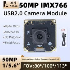 50MP IMX766 USB2.0 Camera Module CMOS Sensor 4K 113/100/80Degree FF Autofocus picture