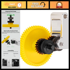 Upgrade P1S Hardened Steel Extruder Gear for 3D Printers, High Flow Durable Perf picture