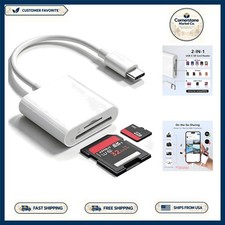 Compact USB C SD Card Reader for iPhone 17/16/15 - Seamless File Transfer picture