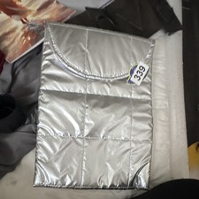 Coach Voyager Signature Silver/Blue Computer Laptop Sleeve F70186 picture