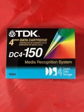 TDK DC4-150 4mm Data Cartridge (Single) Tape New Sealed DDS-4 Standard picture