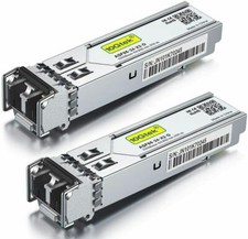 2-PACK For Cisco GLC-SX-MMD 1.25G SFP 1000Base-SX Transceiver 850nm MMF 550 M picture