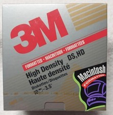 6 Sealed 10Packs Imation 3M High Density DS HD 1.40MB  MACINTOSH FORMATTED Unope picture
