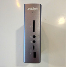 CalDigit TS3 Plus Thunderbolt 3 Dock Gray Aluminum USB Ethernet DisplayPort picture