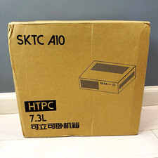 SKTC A10 7.3L HTPC Mini-ITX Computer Case open box  picture