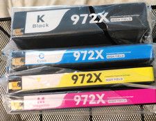 972X Ink Cartridges 4-Pack Compatible Replacement for HP PageWide Pro, B/C/M/Y picture