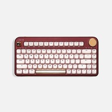 Azio IZO Wireless BT5/USB PC & Mac Mechanical Keyboard, Baroque Rose picture