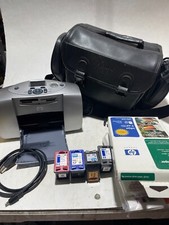 HP Photosmart 230 Inkjet Printer Portable Photo Printer  WOB  Q3000A + Extras picture