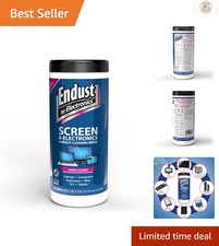 Professional-Grade Screen & Surface Cleaning Wipes - 70 Pack for All Devices picture