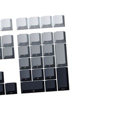Keycaps Side Printed Shine Through Russian Letter 135 Keys Mechanical Keybo XGQD picture