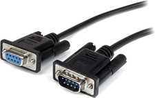 Startech.Com 3M Black Straight through DB9 RS232 Serial Cable - DB9 RS232 Serial picture