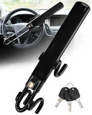 Tevlaphee Steering Wheel Lock Anti-Theft Car Device Heavy Duty Security Car L... picture