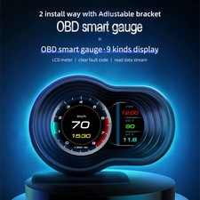 OBD2 HUD Head Up Display with GPS Speedometer, RPM, Water Temp and Fuel Gauges picture