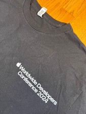 Apple logo WWDC 2024 T-SHIRT Black XL Code iPhone Worldwide Developer Conference picture