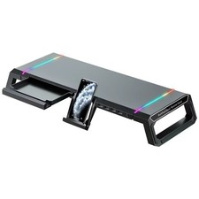 PC & Laptop Monitor Stand with 4 USB Ports picture