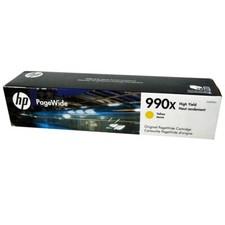 Genuine HP 990X Yellow Ink Cartridge PageWide Pro 750, 772, 777 picture
