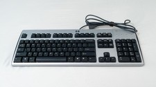 Hewlett-Packard HP KUS0133 USB Wired Keyboard w/ Smart Card Reader picture