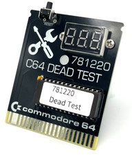 Commodore 64 Dead Test Cartridge with Voltmeter Power Display USA seller picture