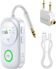 Transmisor Receptor Bluetooth 5.4 2en1 Auriculares AirPads Mic Jack 3.5mm TV picture