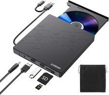 External USB 3.0 DVD Drive, CD/DVD ROM +/-RW for Laptop and Desktop Computers picture