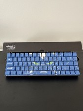 Higround x Gundam Wing Basecamp 65 Admiral Blue Keyboard TTC White Flame MINT picture
