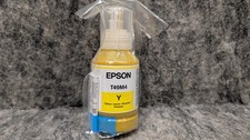 Epson Yellow T49M4 Ink Bottles for SureColor F170 F570 Genuine 🔥New/Sealed🔥 picture