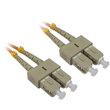 20 PACK LOT 1m SC-SC Duplex 50/125 OM2 Multimode Fiber Patch Cable Orange 3FT picture