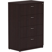 Lorell Essentials Espresso 4-drawer Lateral File (llr-18274) (llr18274) picture