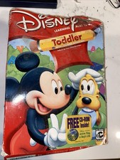 Disney's Mickey Mouse Toddler PC MAC CD learn count numbers letters colors game picture