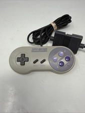 Official Nintendo SNES Controller SNS-005 Grey OEM Gamepad with Extension Cable picture