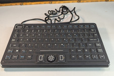 iKey SL-86-911-FSR-USB-STR Industrial Keyboard USB Rugged Touchpad Black Backlit picture