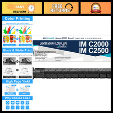 Compatible Toner Cartridge for Ricoh IM C2000 C2500 - Black, High Yield, 1-Pack picture