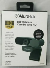 Aluratek FHD Webcam AWC03F 1080p 30fps Integrated Mic Plug-n-Play - F S picture