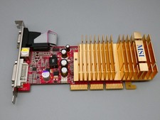 MSI NVIDIA GEFORCE 6200 512MB DDR2 NX6200AX-TD512H VGA Card - AGP Slot picture