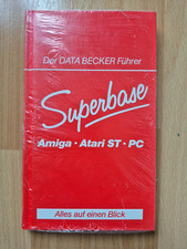 ✅ 1 Book: AMIGA ATARI ST PC - SUPERBASE by Data Becker ⭐ Factory Sealed ⚡️ picture