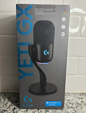 Logitech Yeti GX USB-C RGB Mic Black Supercardioid Desktop Stand Mute/Gain picture