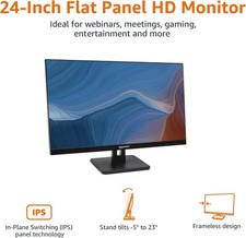 NEW Amazon Basics by AOC 24E2QA 23.8